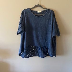 Altar’d State Oversized Distressed T-Shirt